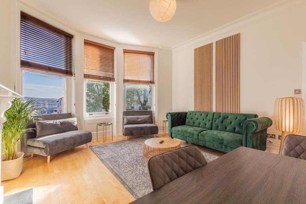 Victorian Flat Close To Station With Large Garden Apartment Brighton Exterior photo